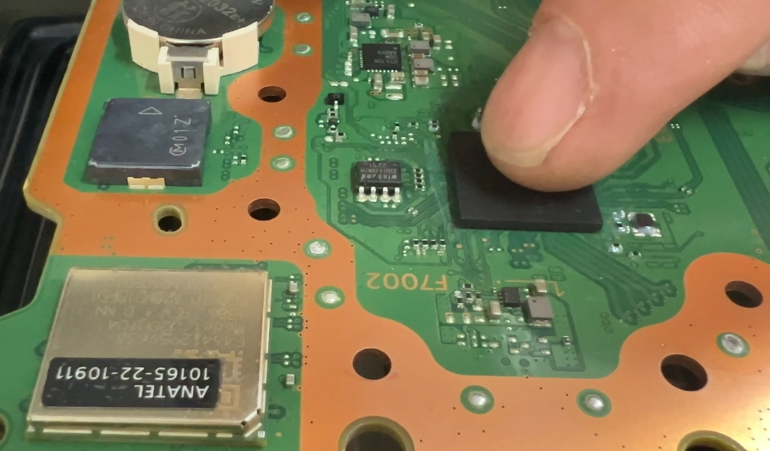 PS5 - Cooler sem sinal PWM, analise com Osciloscopio e Swap de Southbridge 69gg por 61gg