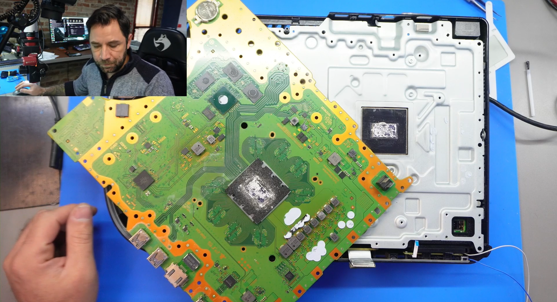 PS5 - Console desligando apos pouco tempo de uso, analise de controlador SSD