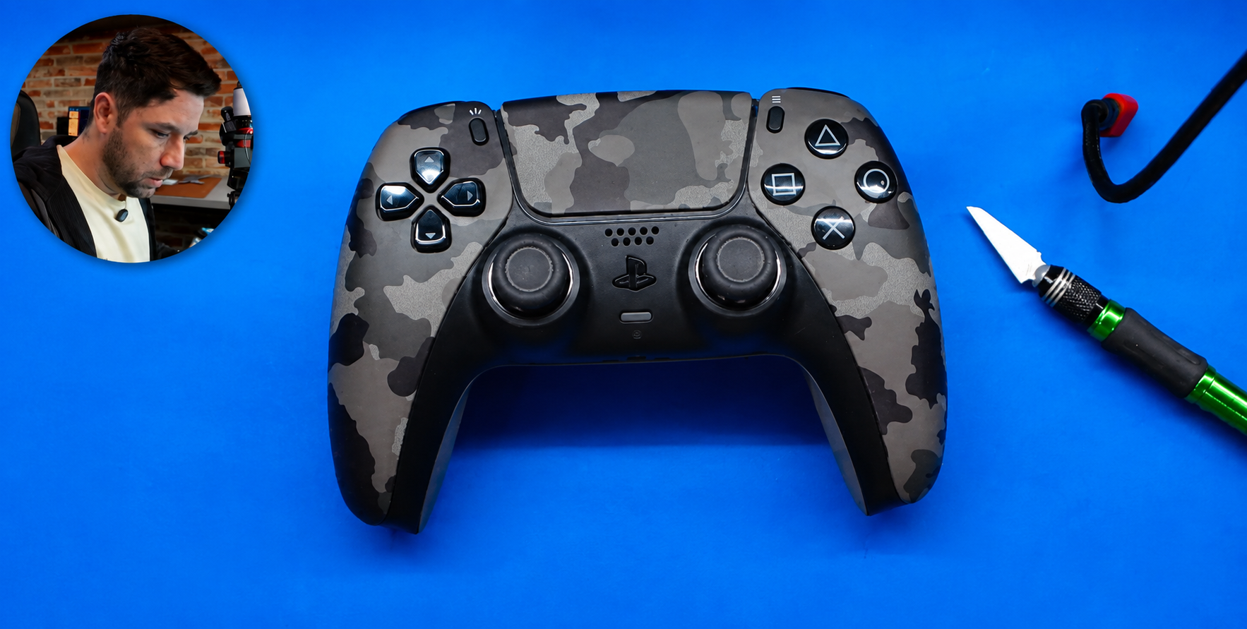Controle PS5 - BDM030 com Problema nos Botões