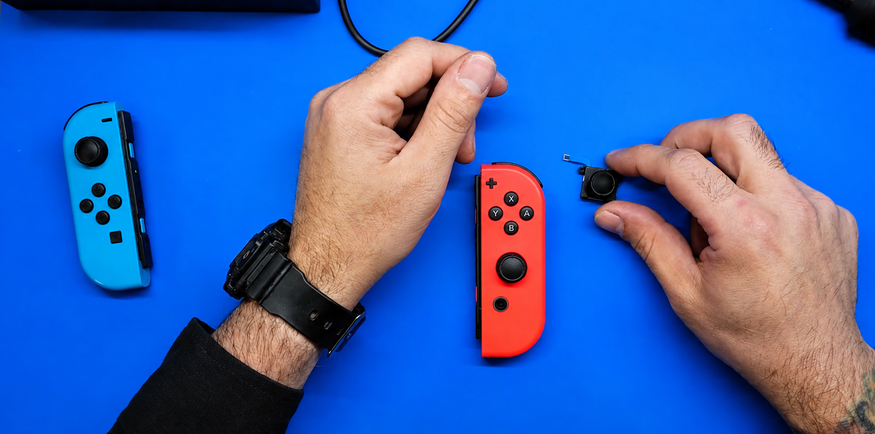 Joy-Con Switch - Troca de Analógico