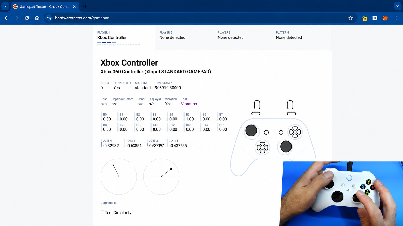 Controle Series - Calibração de Analógico via Software