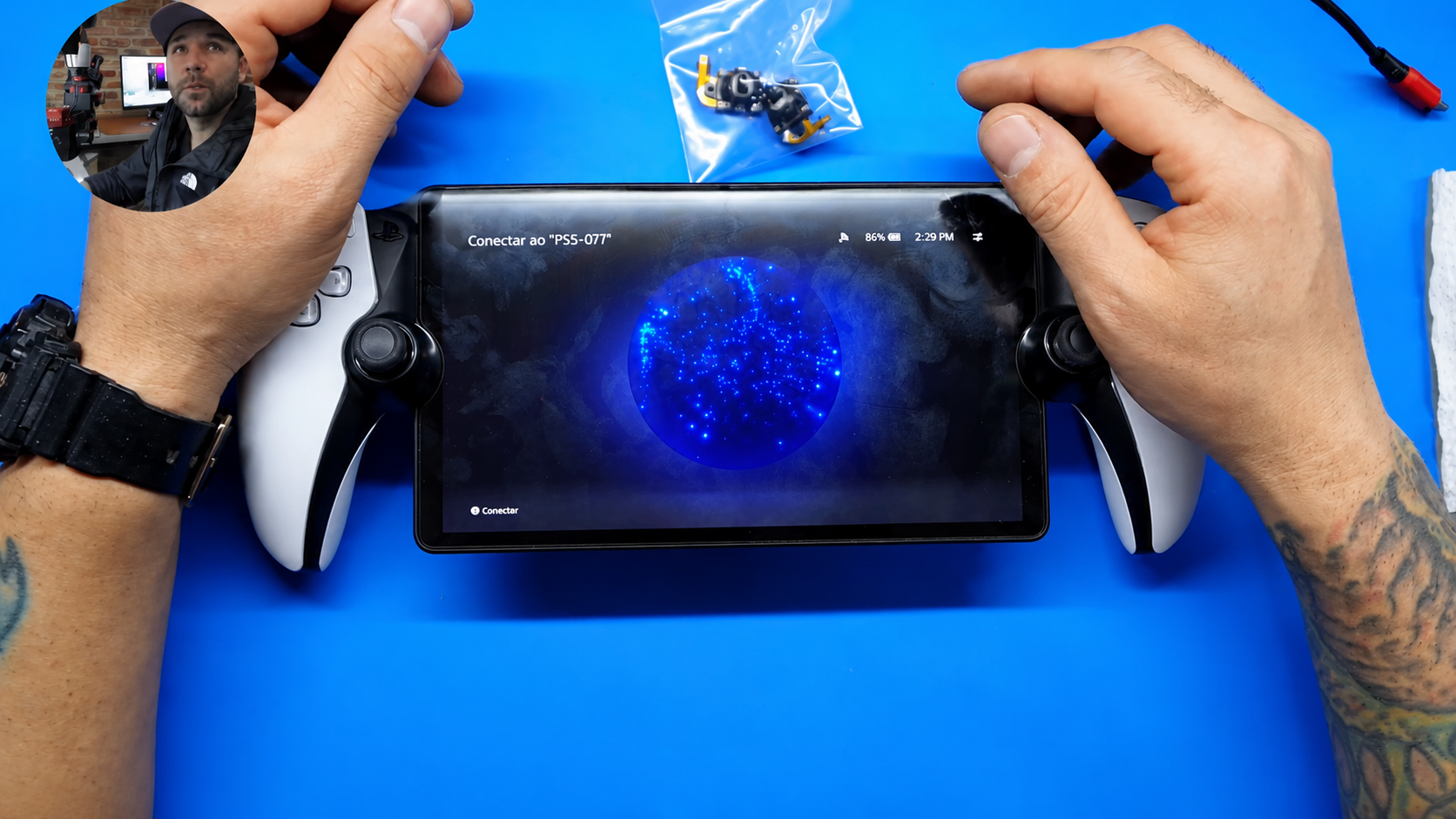 Playstation Portal - Desmontagem e Troca de Analógico - Parte 1