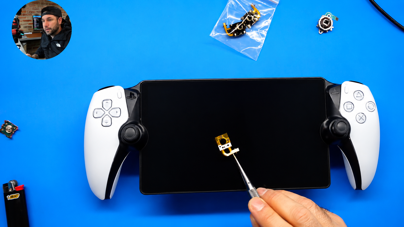 Playstation Portal - Desmontagem e Troca de Analógico - Parte 2