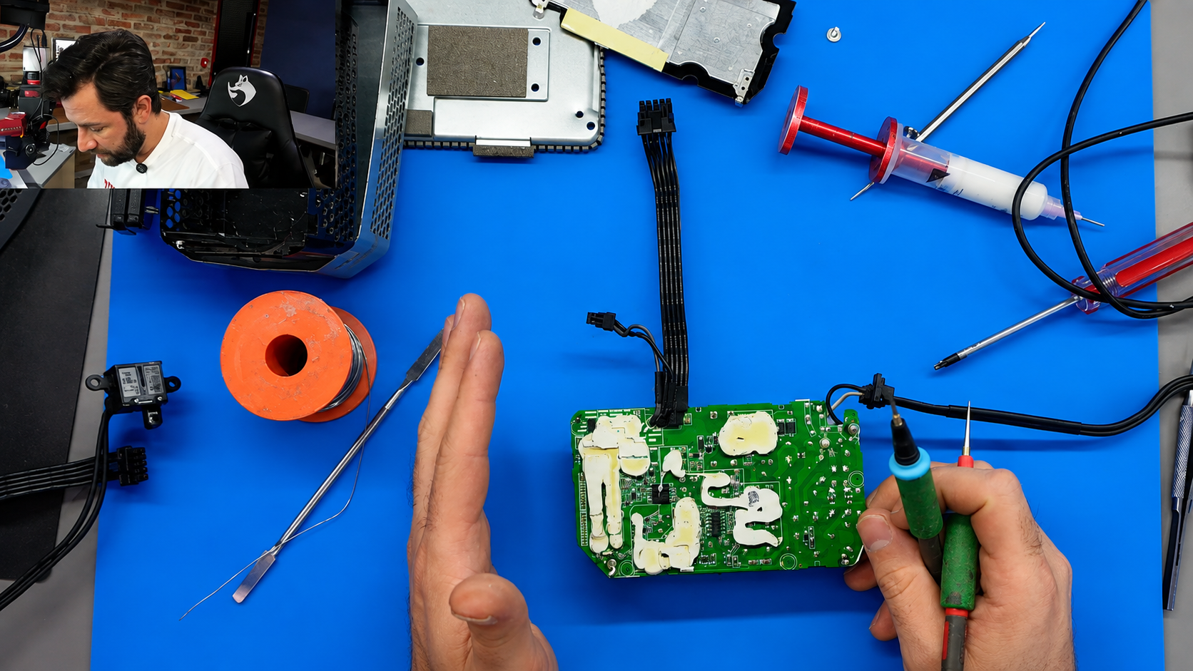 Fonte Xbox Series X - Reparo de Half Bridge em Curto