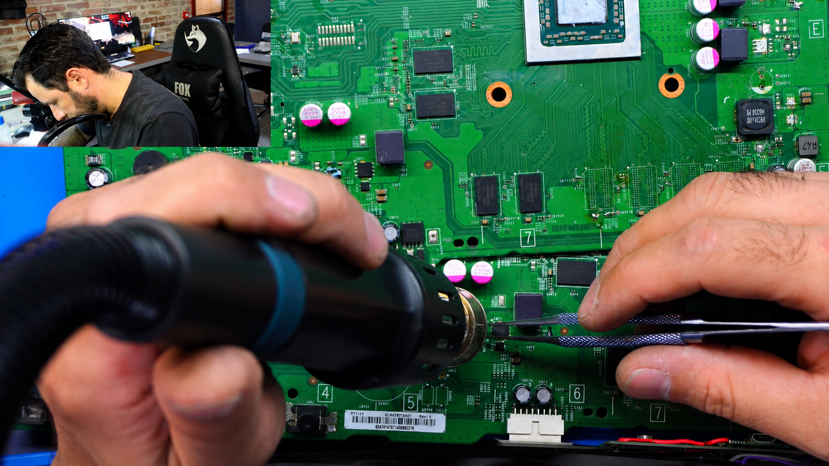 Xbox One S - Erro E089, Falha no Nbcore U5f3