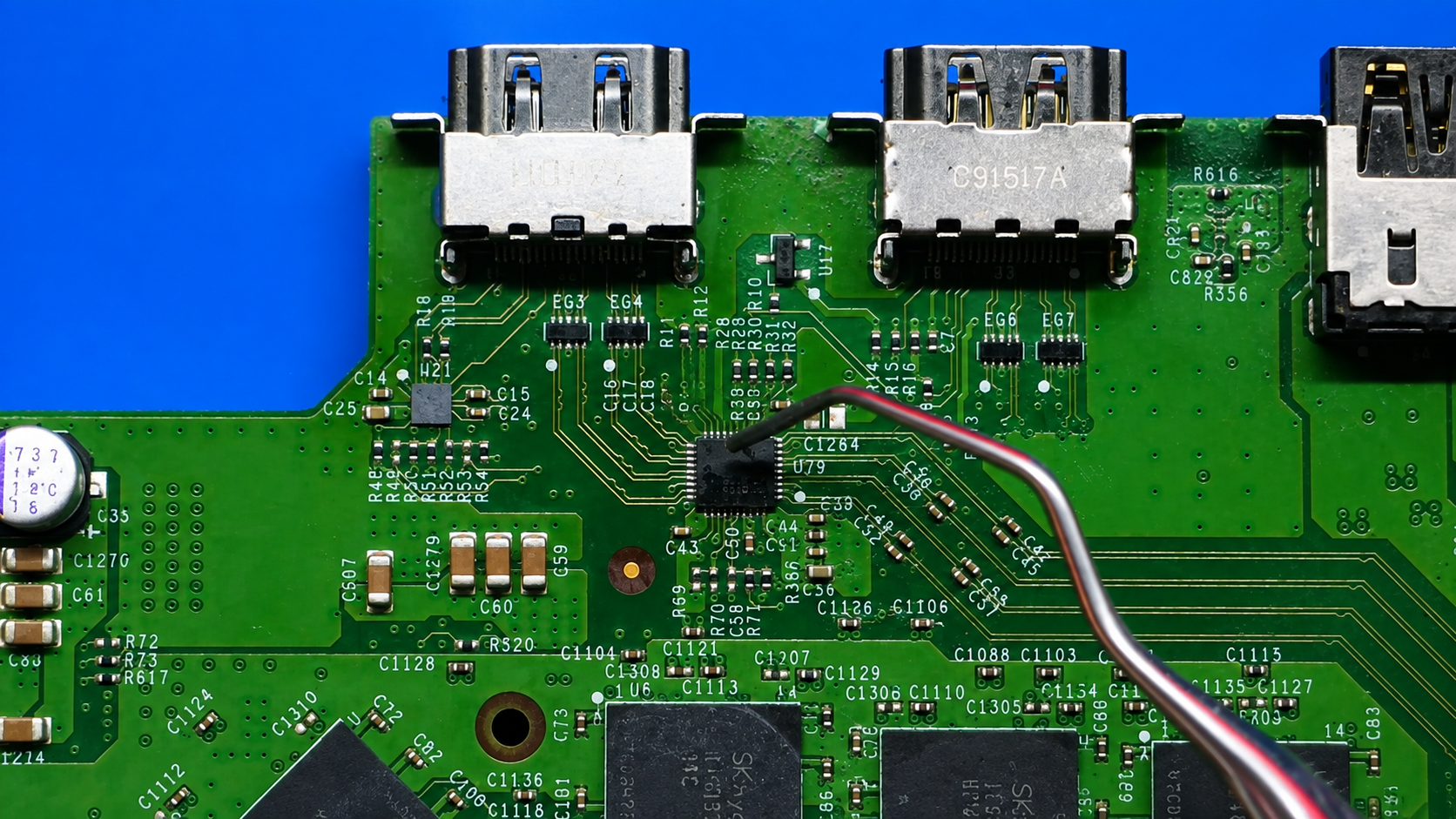 Xbox One X - Circuito HDMI