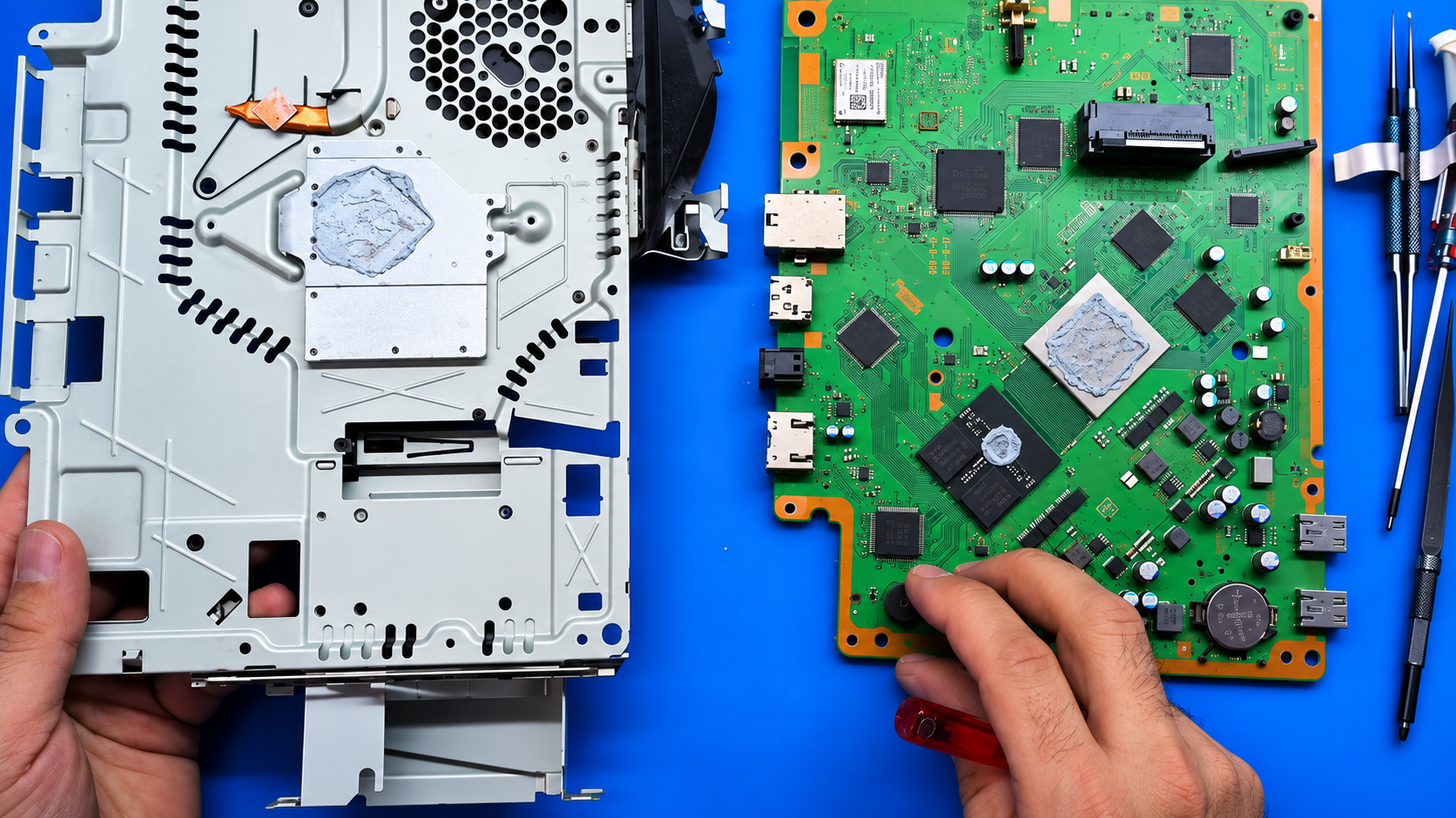 PS3 SUPER SLIM - Desmontagem e Montagem