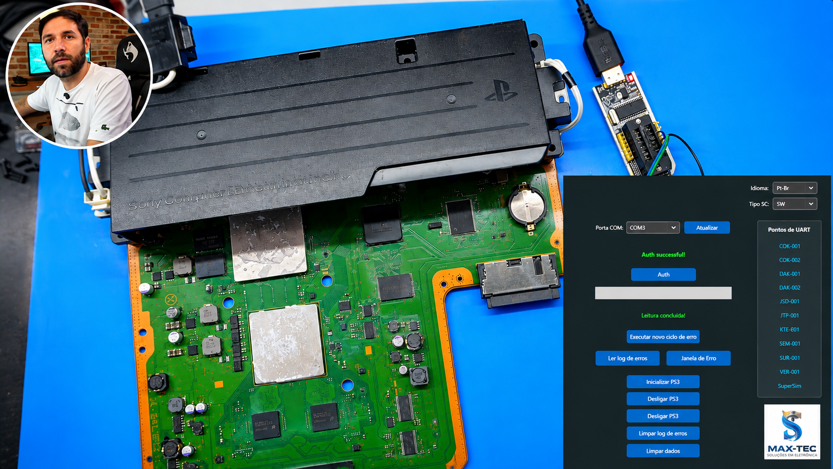 Como Fazer UART em Qualquer PS3