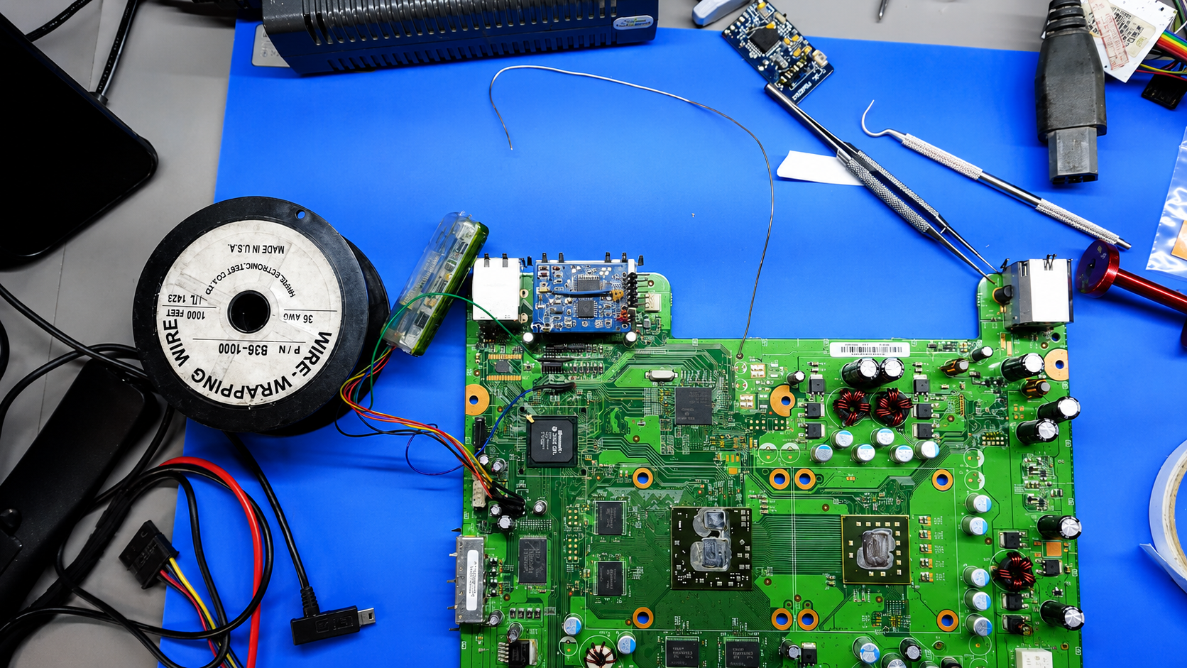 Xbox 360 FAT - Recuperação de DVD Key e Troca da PCB