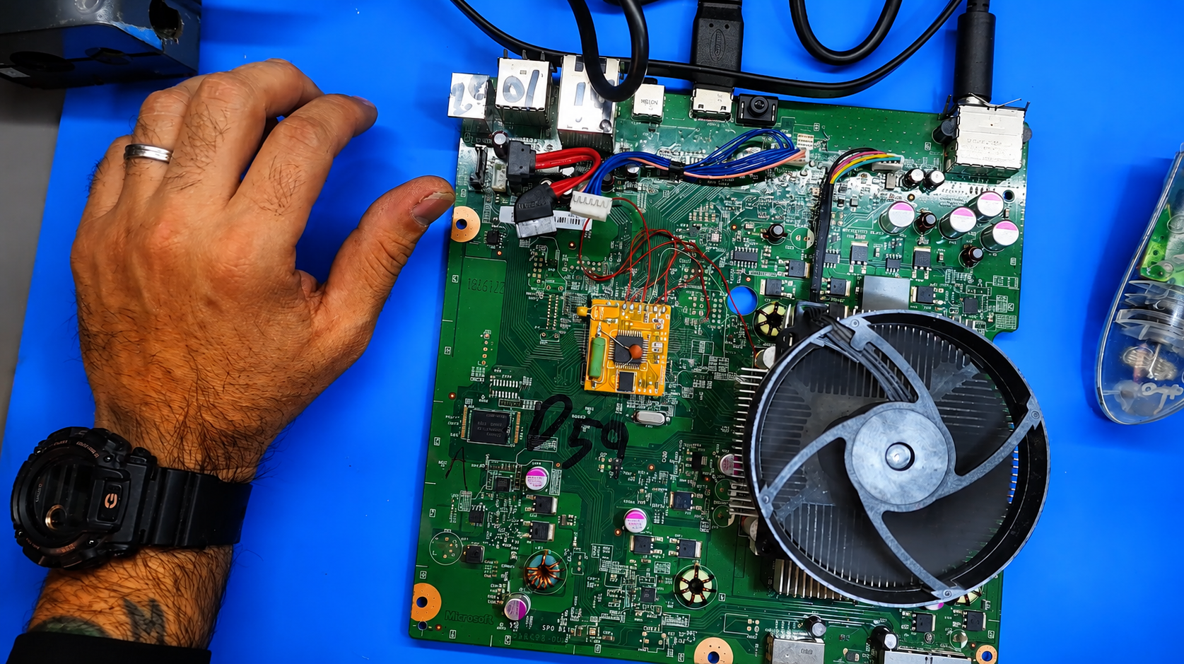 Xbox 360 - Não Formata e Não Cria Perfil, Troca de Nand BGA