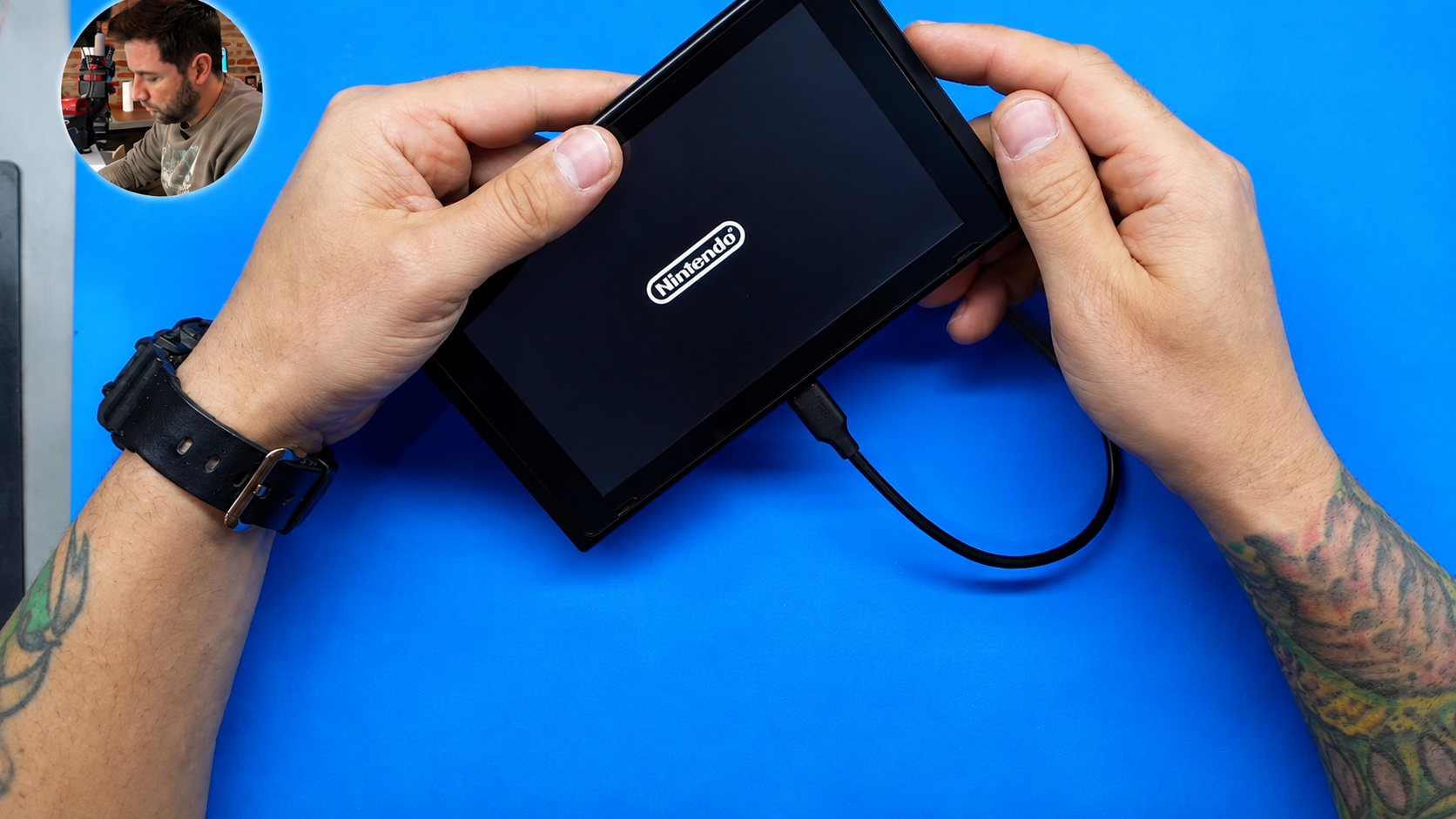 Switch - Defeito Logo Nintendo