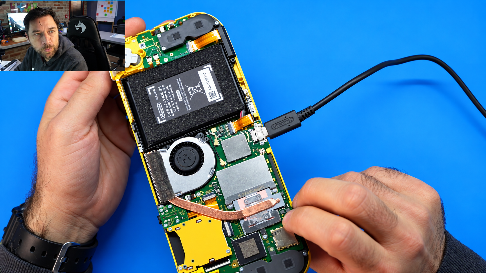 Switch Lite - Falha nas memorias RAM, diagnóstico e reparo